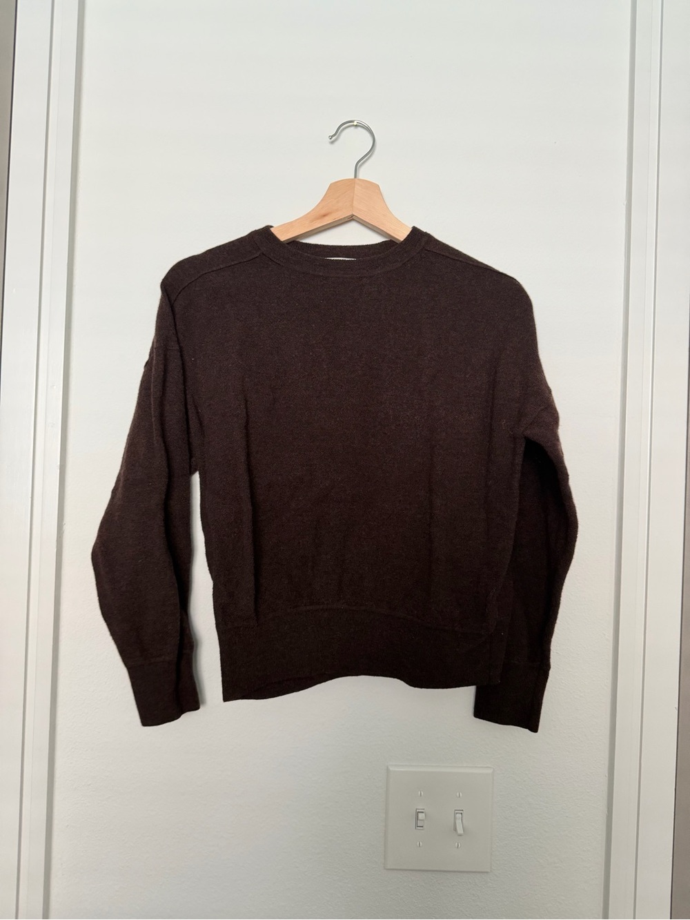 MADEWELL • brown wool blend sweater